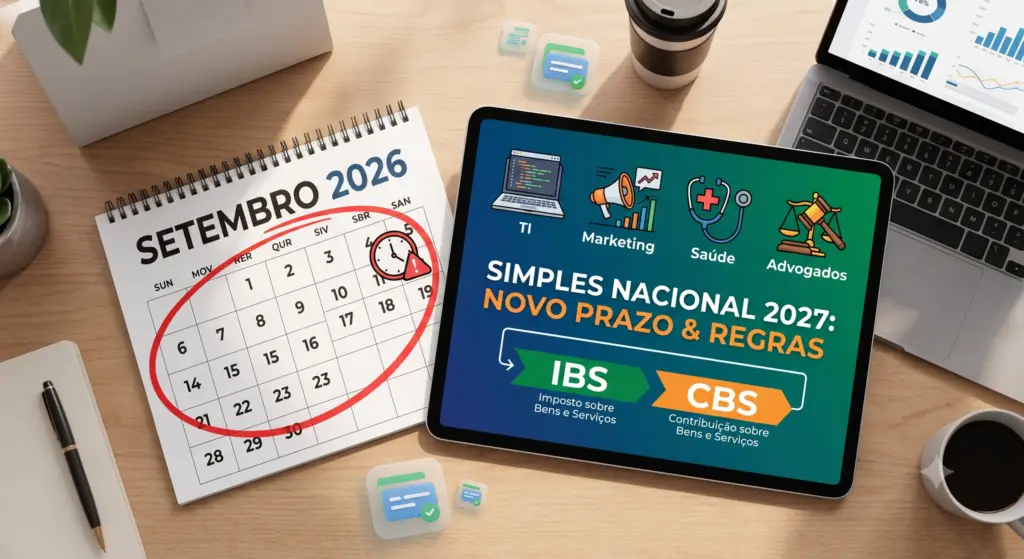 Alerta ao Prestador de Serviço: Mudou o Prazo Simples Nacional 2027